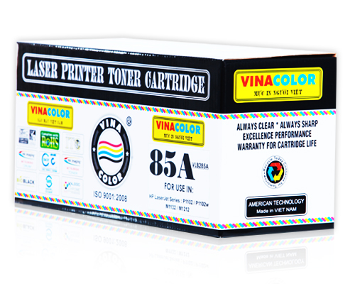 Mực in Vinaclor 85A Black LaserJet Toner Cartridge (CE285A)